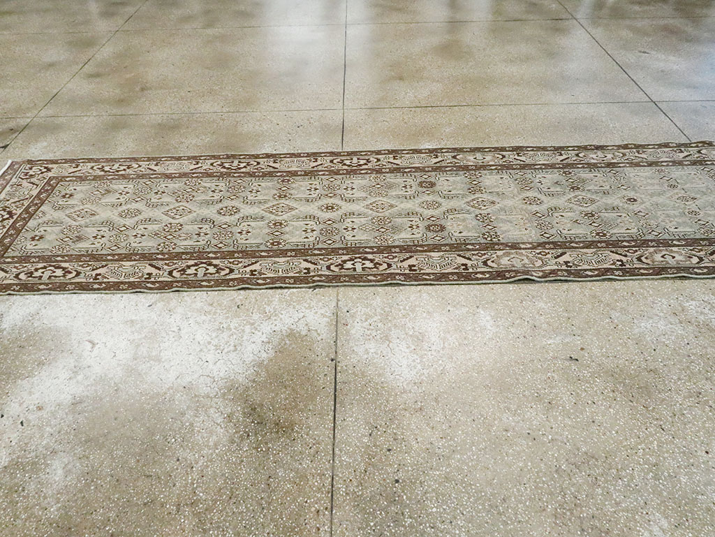 Vintage Persian Malayer Runner, No.23875 - Gsblank