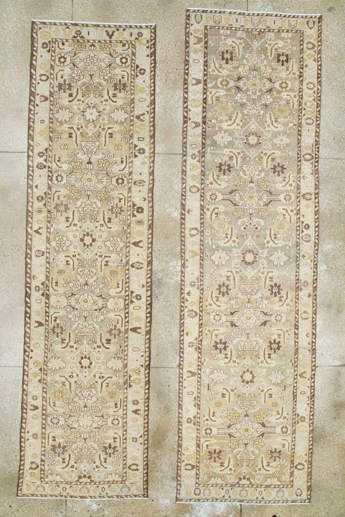 Vintage Persian Malayer Runner (Pair: 2 of 2), No.23878 - Gsblank