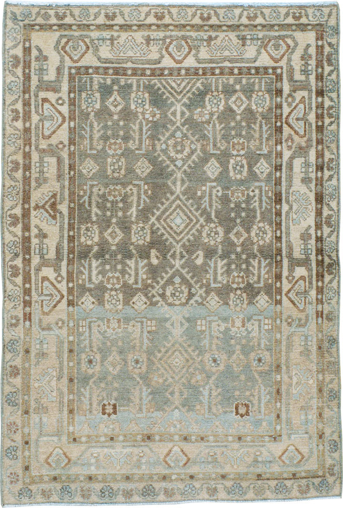 Vintage Persian Malayer Rug, No.23879 - Gsblank