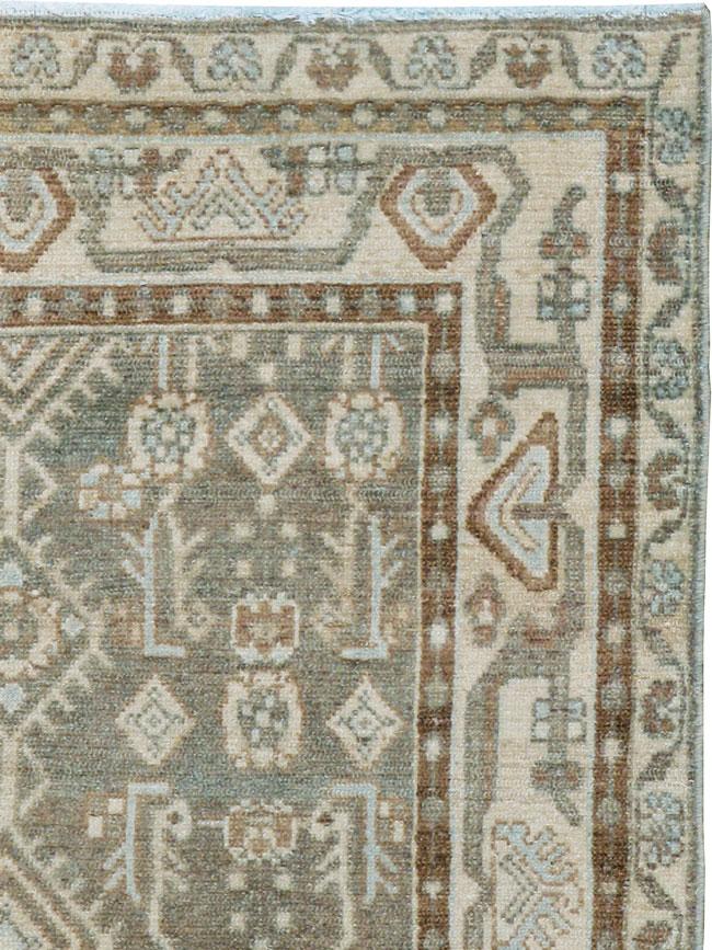 Vintage Persian Malayer Rug, No.23879 - Gsblank