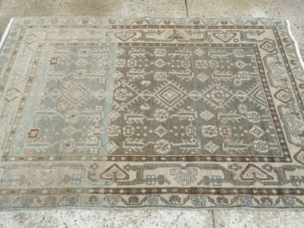 Vintage Persian Malayer Rug, No.23879 - Gsblank