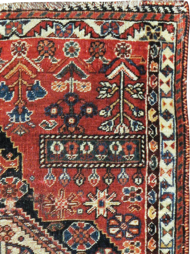 Antique Persian Afshar Sampler Rug, No.23895 - Gsblank