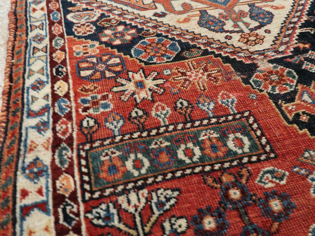 Antique Persian Afshar Sampler Rug, No.23895 - Gsblank