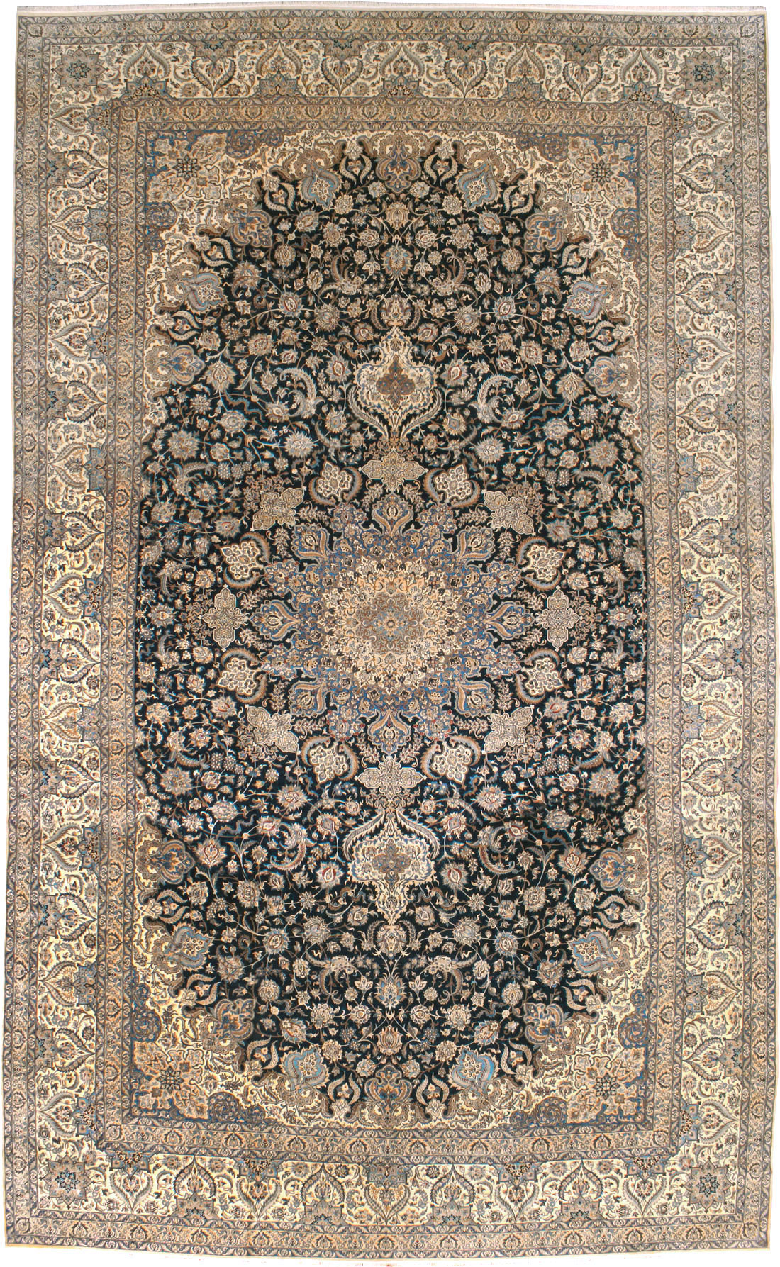 Persian Nain Oversize Carpet, No.23904 - Gsblank