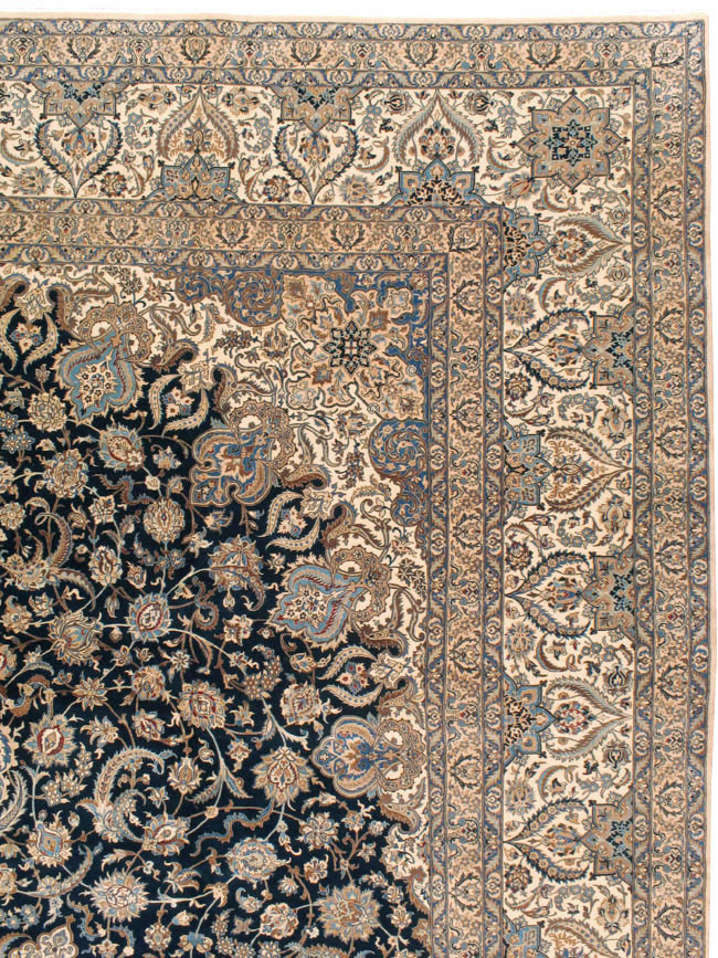 Persian Nain Oversize Carpet, No.23904 - Gsblank