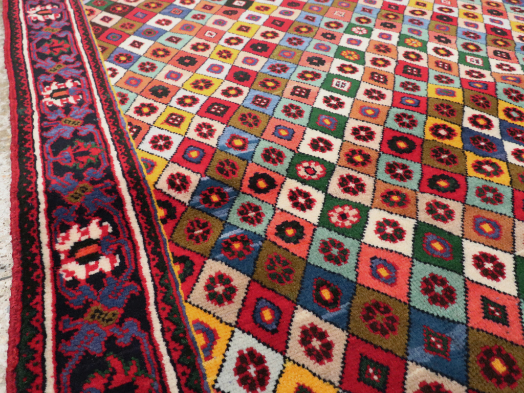 Vintage Persian Joshegan Rug, No.23916 - Gsblank