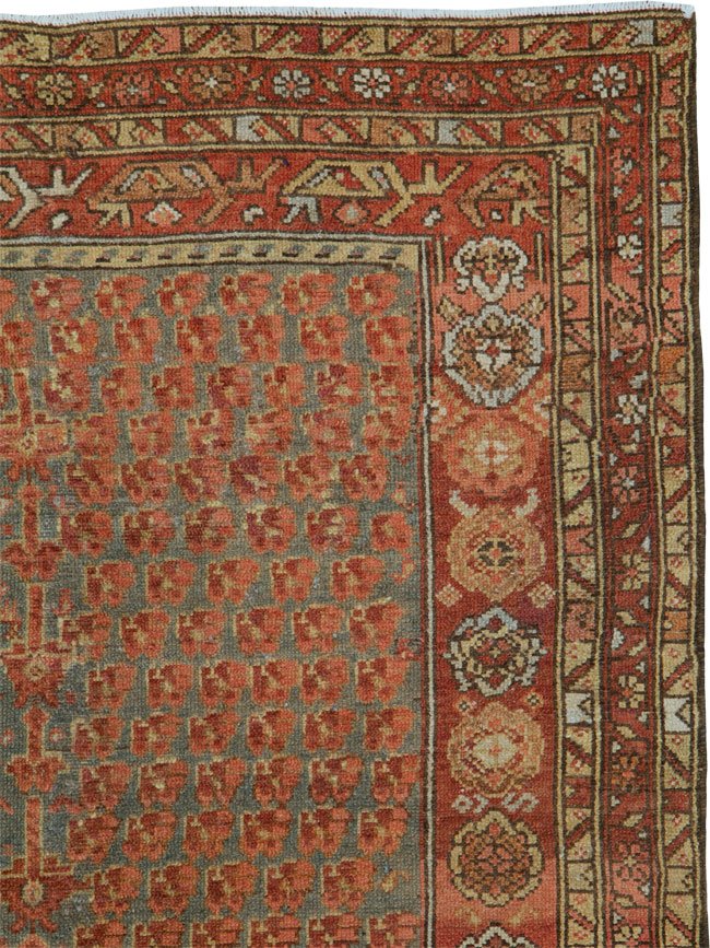Vintage Persian Malayer Rug, No.23921 - Gsblank