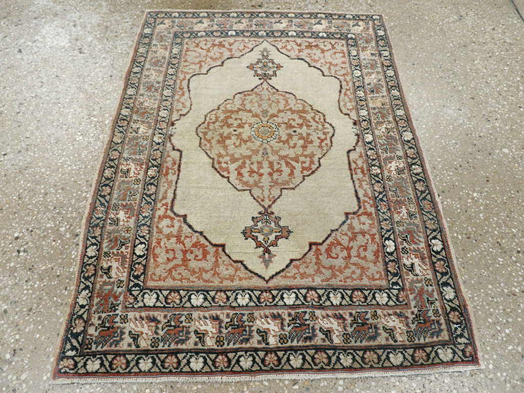 Antique Persian Tabriz Hagi Jalili Rug, No.23925 - Gsblank