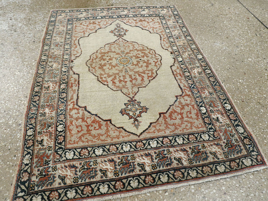 Antique Persian Tabriz Hagi Jalili Rug, No.23925 - Gsblank