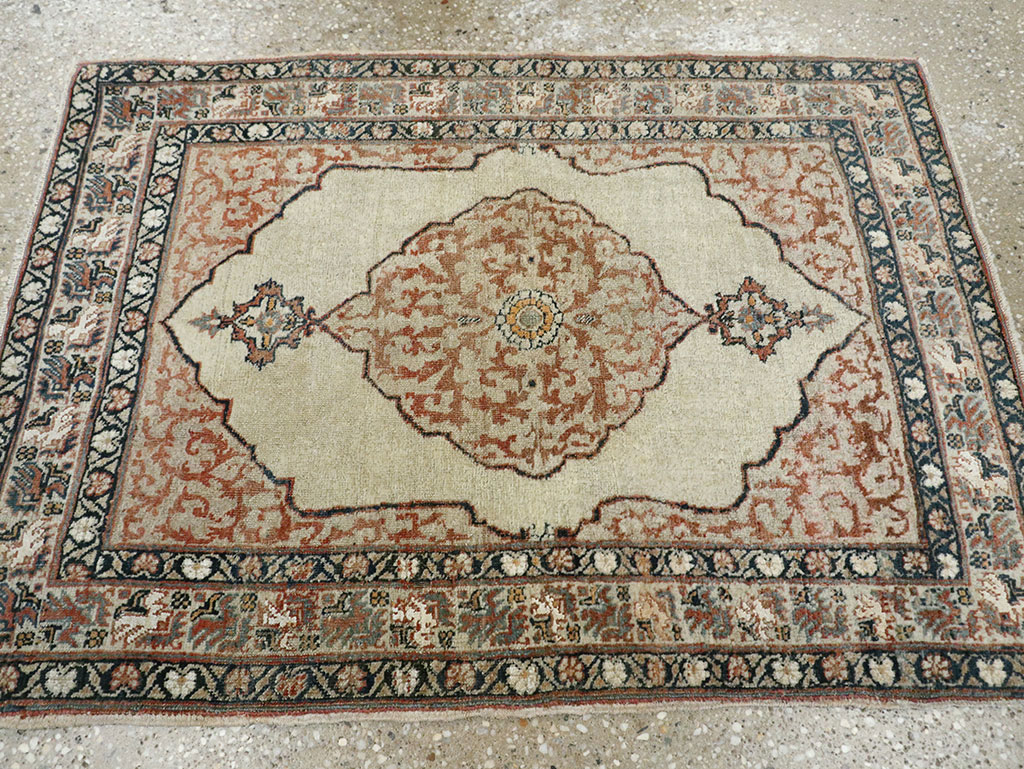 Antique Persian Tabriz Hagi Jalili Rug, No.23925 - Gsblank