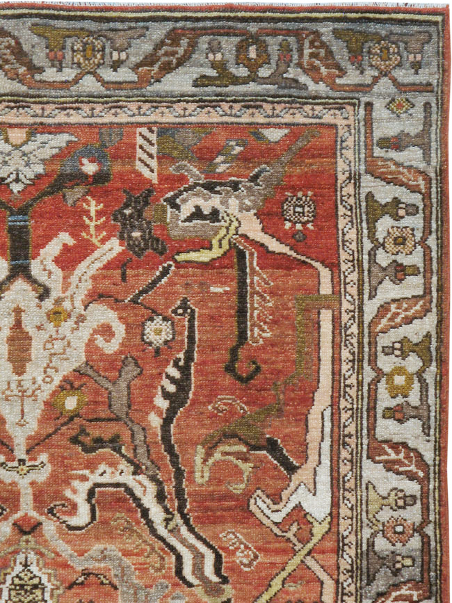 Antique Persian Malayer Rug, No.23930 - Gsblank