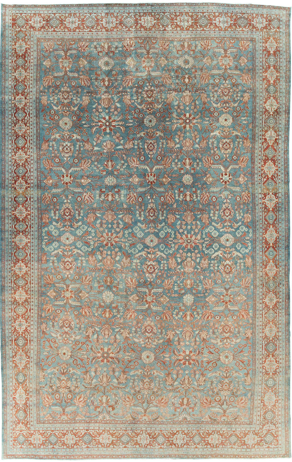 Antique Persian Bibikabad Oversize Carpet, No.23937 - Gsblank