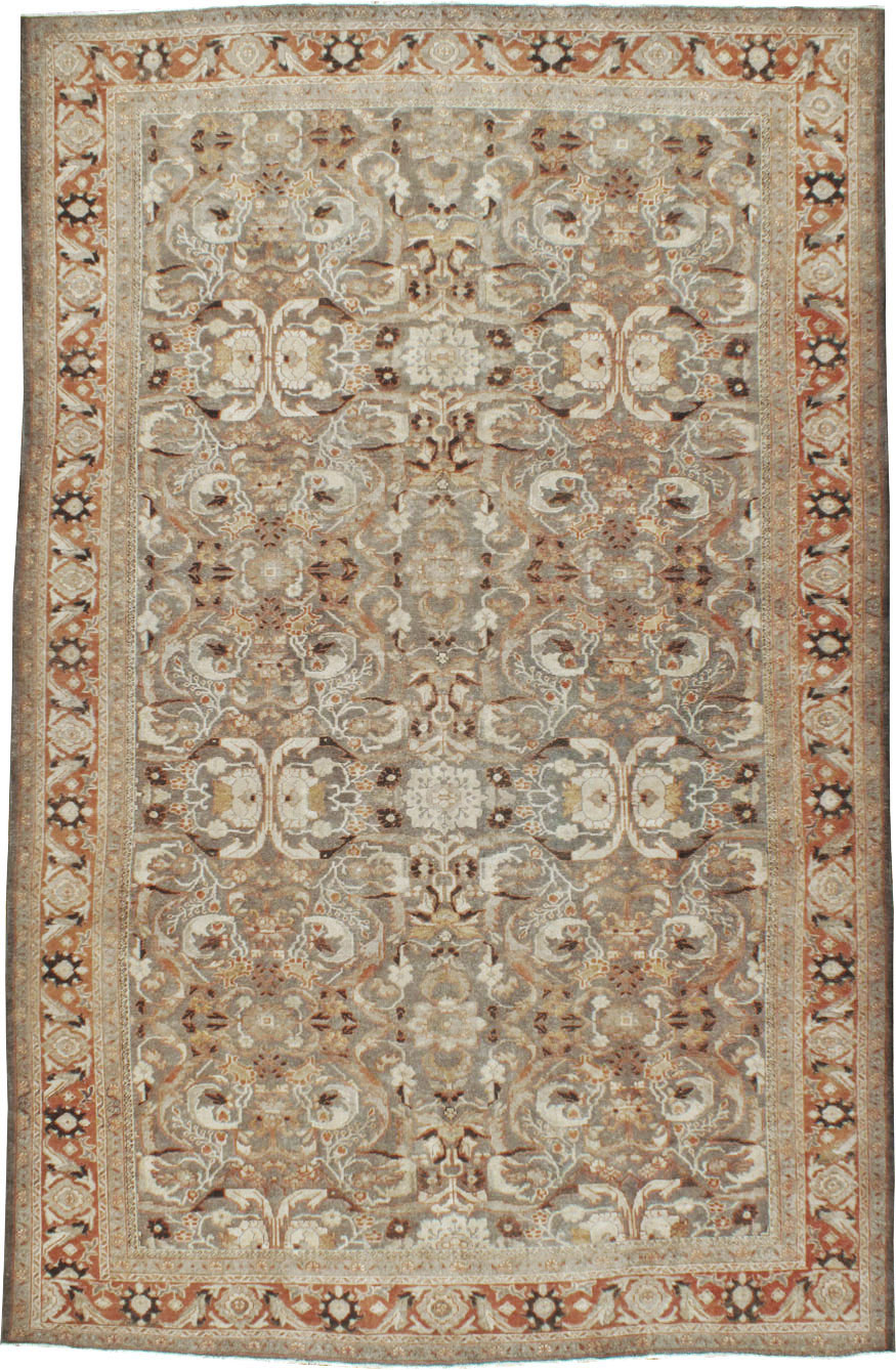 Antique Persian Mahal Carpet, No.23941 - Gsblank