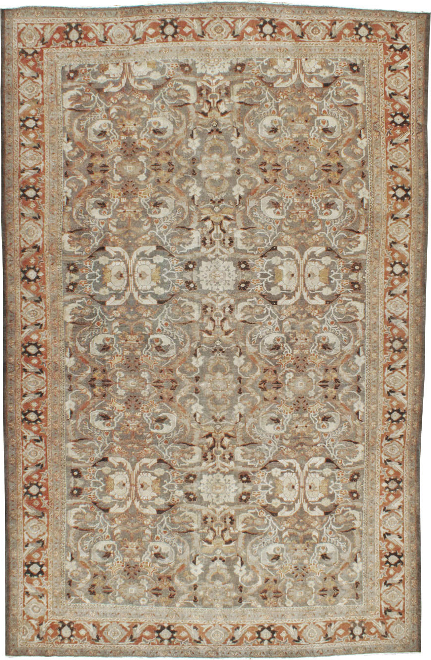 Antique Persian Mahal Carpet, No.23941 - Gsblank
