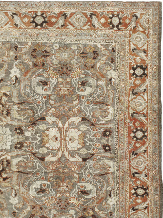 Antique Persian Mahal Carpet, No.23941 - Gsblank