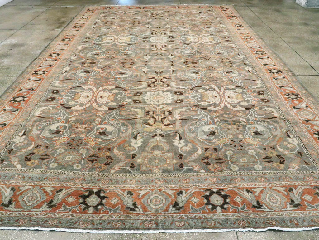 Antique Persian Mahal Carpet, No.23941 - Gsblank