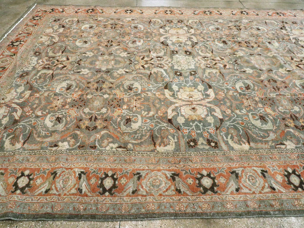 Antique Persian Mahal Carpet, No.23941 - Gsblank
