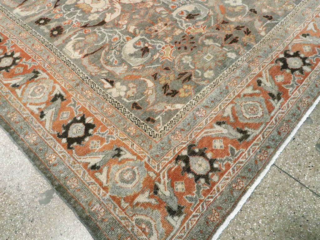 Antique Persian Mahal Carpet, No.23941 - Gsblank