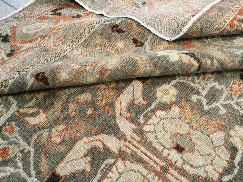 Antique Persian Mahal Carpet, No.23941 - Gsblank