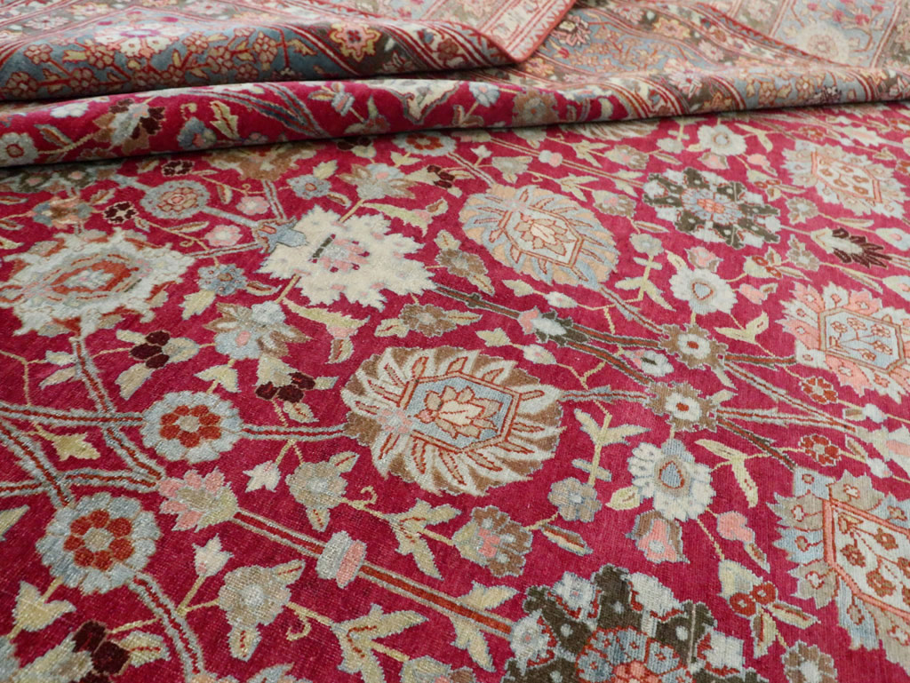 Antique Persian Tabriz Carpet, No.23942 - Gsblank