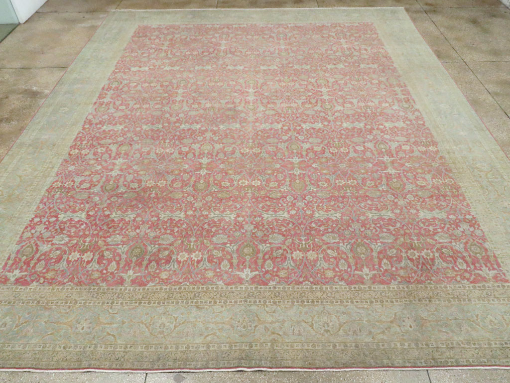 Antique Persian Tabriz Carpet, No.23943 - Gsblank