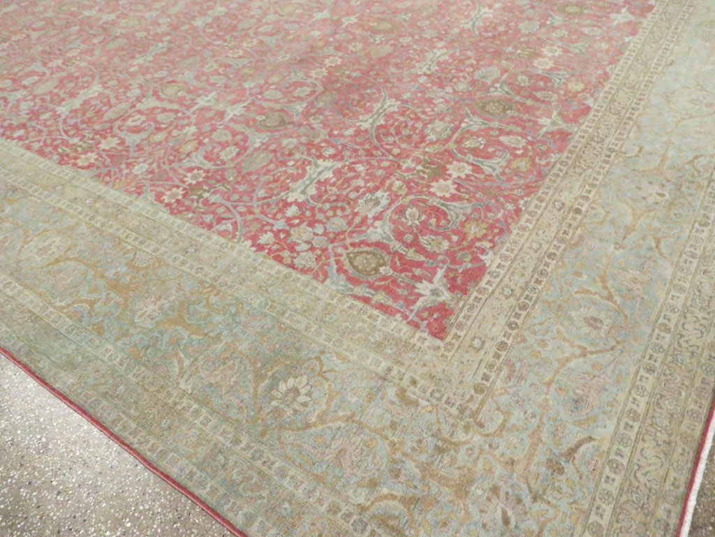 Antique Persian Tabriz Carpet, No.23943 - Gsblank