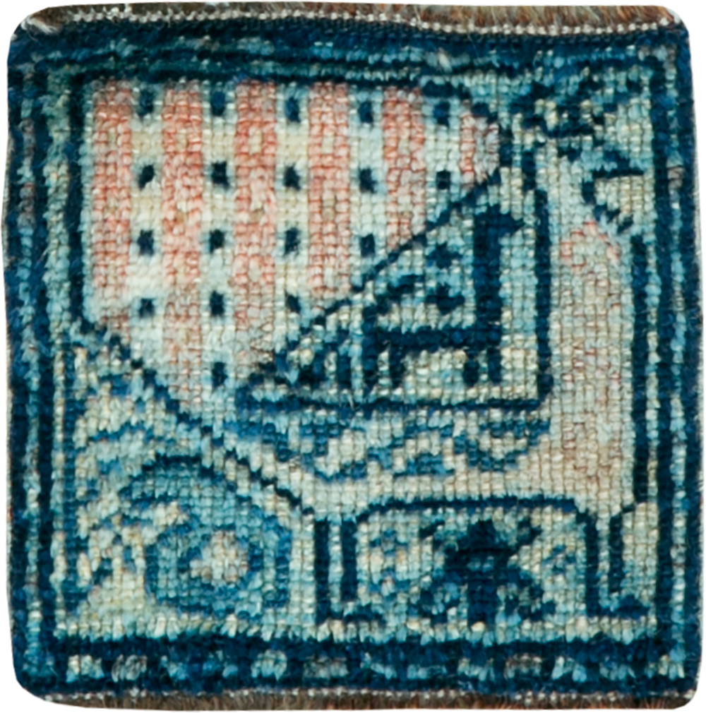 Vintage Persian Qashqai Rug, No.23946 - Gsblank