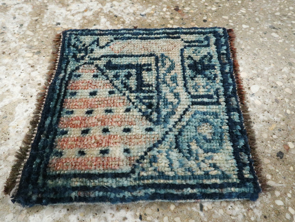 Vintage Persian Qashqai Rug, No.23946 - Gsblank