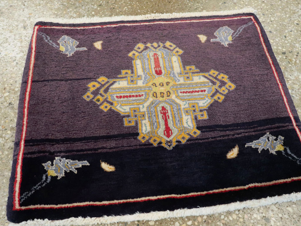 Vintage Persian Kashan Rug (Pair: 1 of 2), No.23949 - Gsblank
