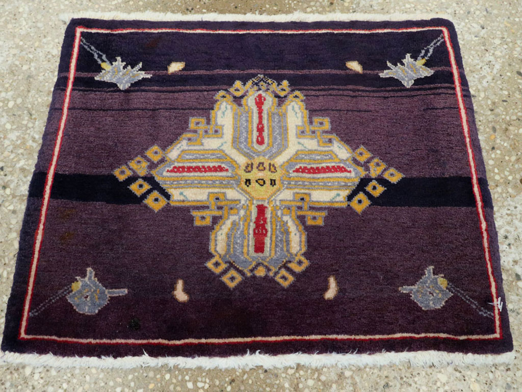 Vintage Persian Kashan Rug (Pair: 2 of 2), No.23950 - Gsblank