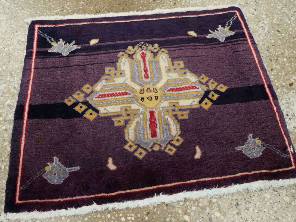 Vintage Persian Kashan Rug (Pair: 2 of 2), No.23950 - Gsblank