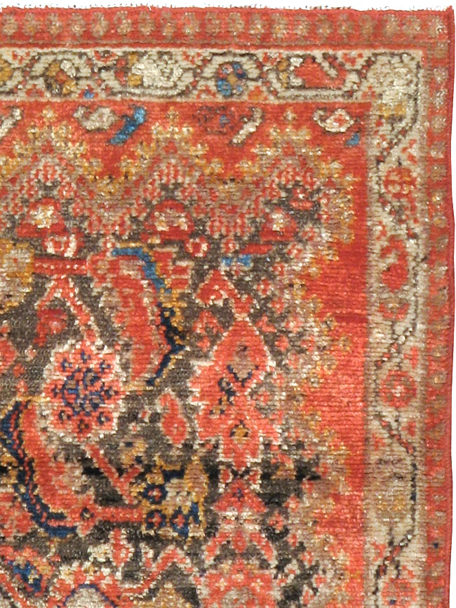 Antique Persian Malayer Square Rug (Pair: 1 of 2), No.23959 - Gsblank