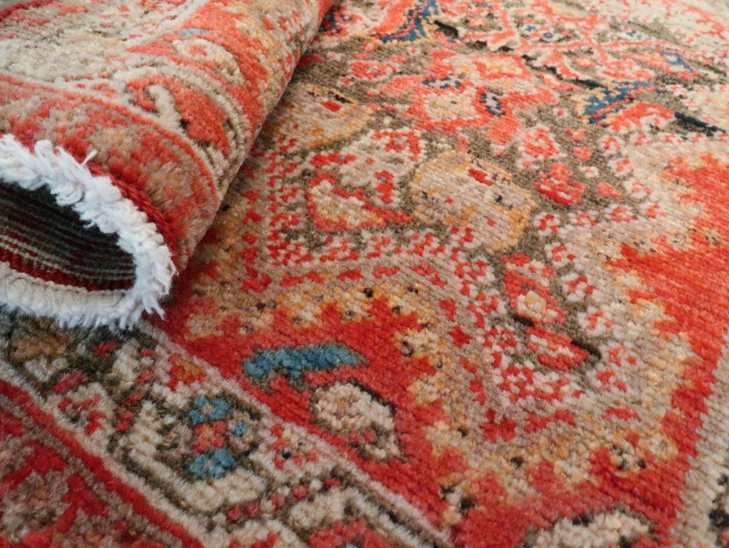 Antique Persian Malayer Square Rug (Pair: 1 of 2), No.23959 - Gsblank