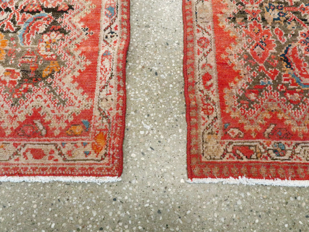 Antique Persian Malayer Square Rug (Pair: 1 of 2), No.23959 - Gsblank