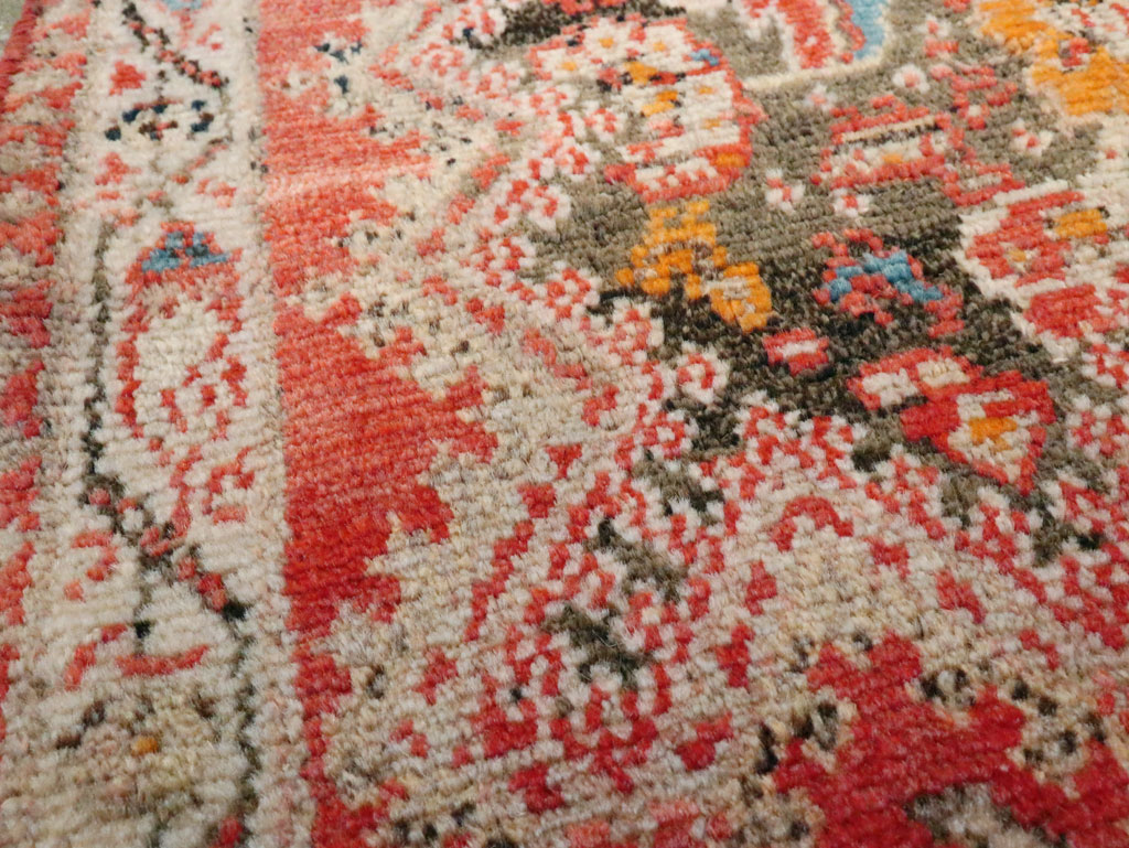 Antique Persian Malayer Square Rug (Pair: 2 of 2), No.23960 - Gsblank