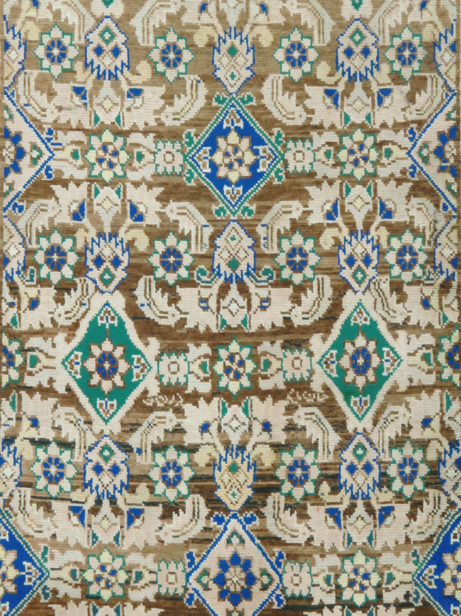 Vintage Persian Malayer Gallery Carpet, No.23961 - Gsblank