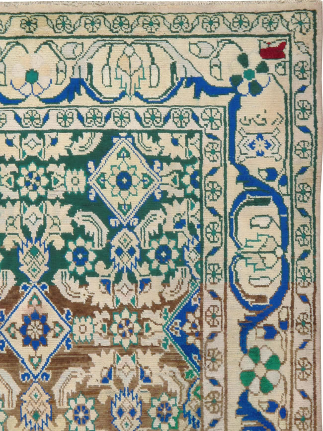 Vintage Persian Malayer Gallery Carpet, No.23961 - Gsblank