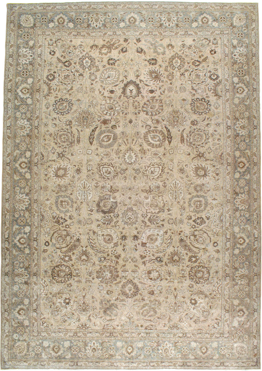 Antique Persian Tabriz Carpet, No.23968 - Gsblank