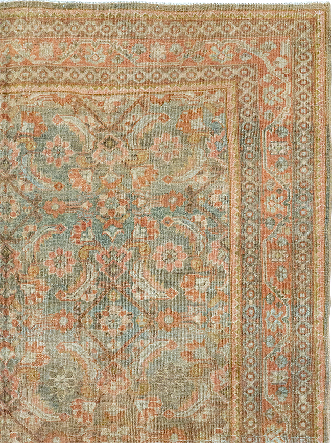 Antique Persian Mahal Gallery Carpet, No.23969 - Gsblank
