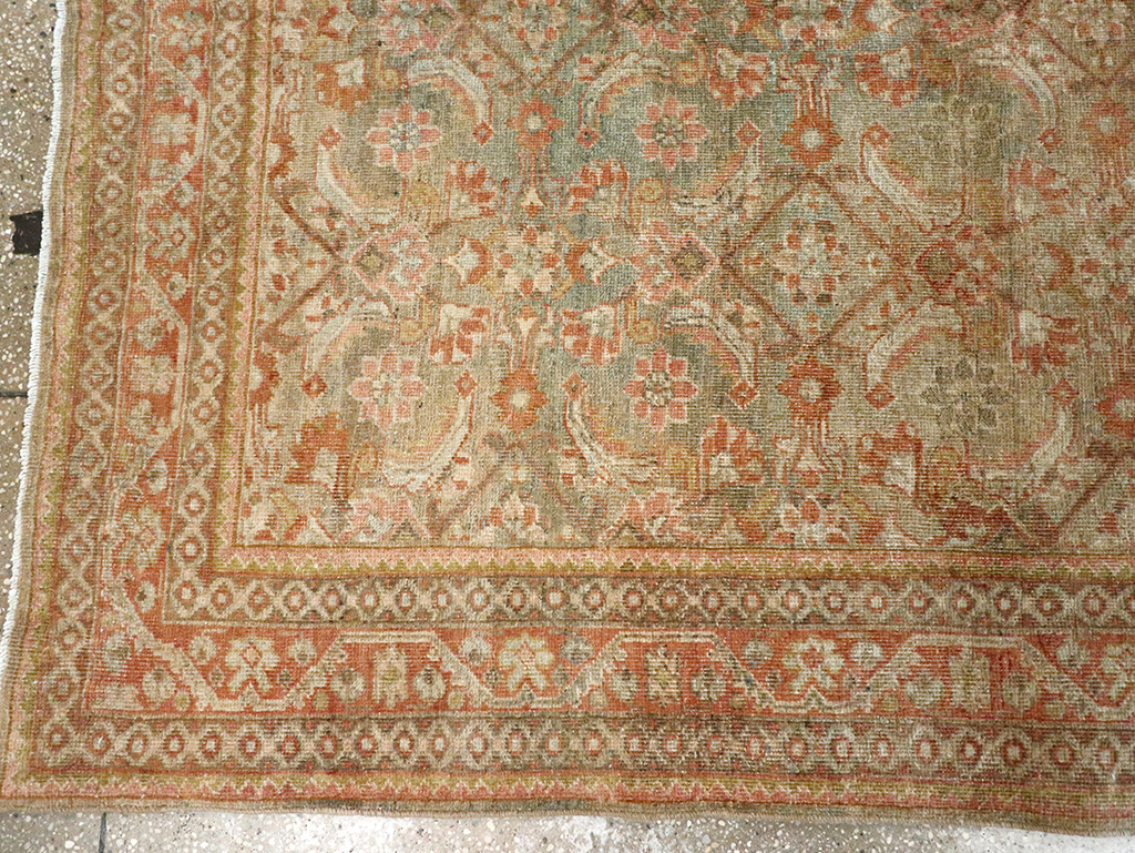Antique Persian Mahal Gallery Carpet, No.23969 - Gsblank