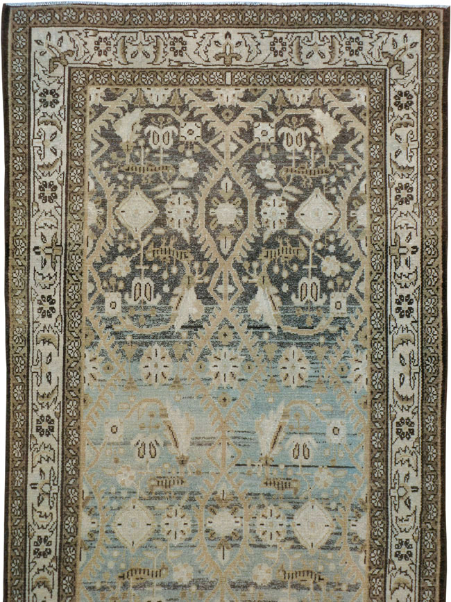 Vintage Persian Malayer Runner, No.23971 - Gsblank