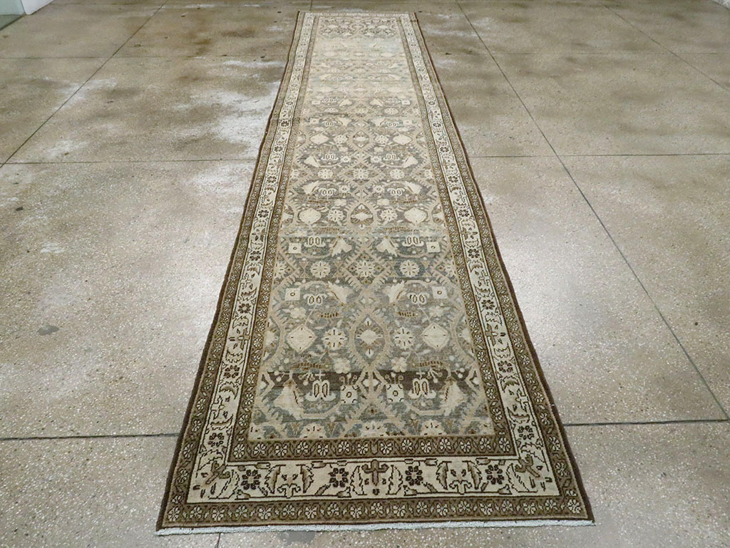 Vintage Persian Malayer Runner, No.23971 - Gsblank