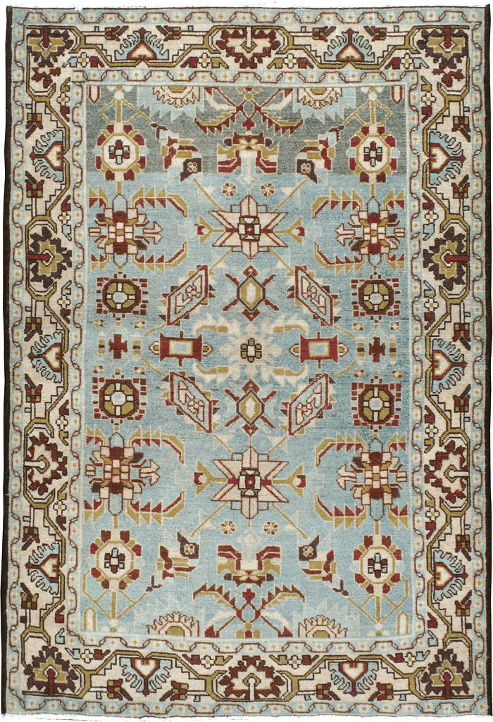 Vintage Persian Malayer Rug (Pair: 2 of 2), No.23991 - Gsblank