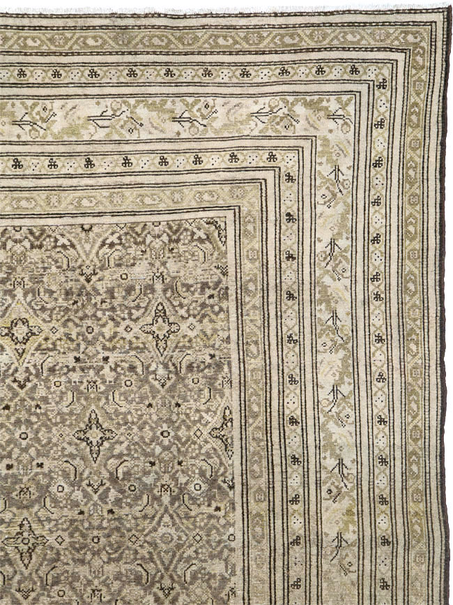 Antique Persian Malayer Gallery Carpet, No.24000 - Gsblank