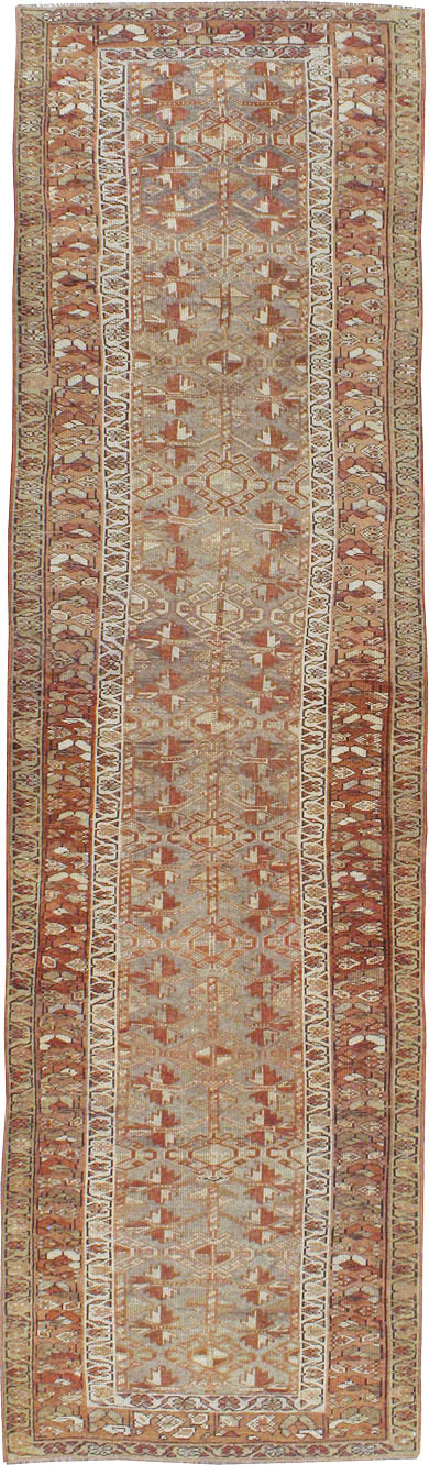 Antique Persian Kurdish Runner, No.24001 - Gsblank