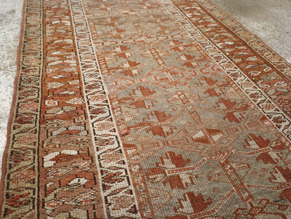 Antique Persian Kurdish Runner, No.24001 - Gsblank