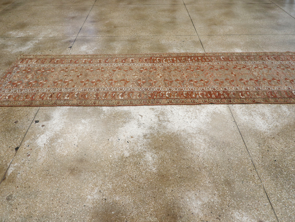 Antique Persian Kurdish Runner, No.24001 - Gsblank