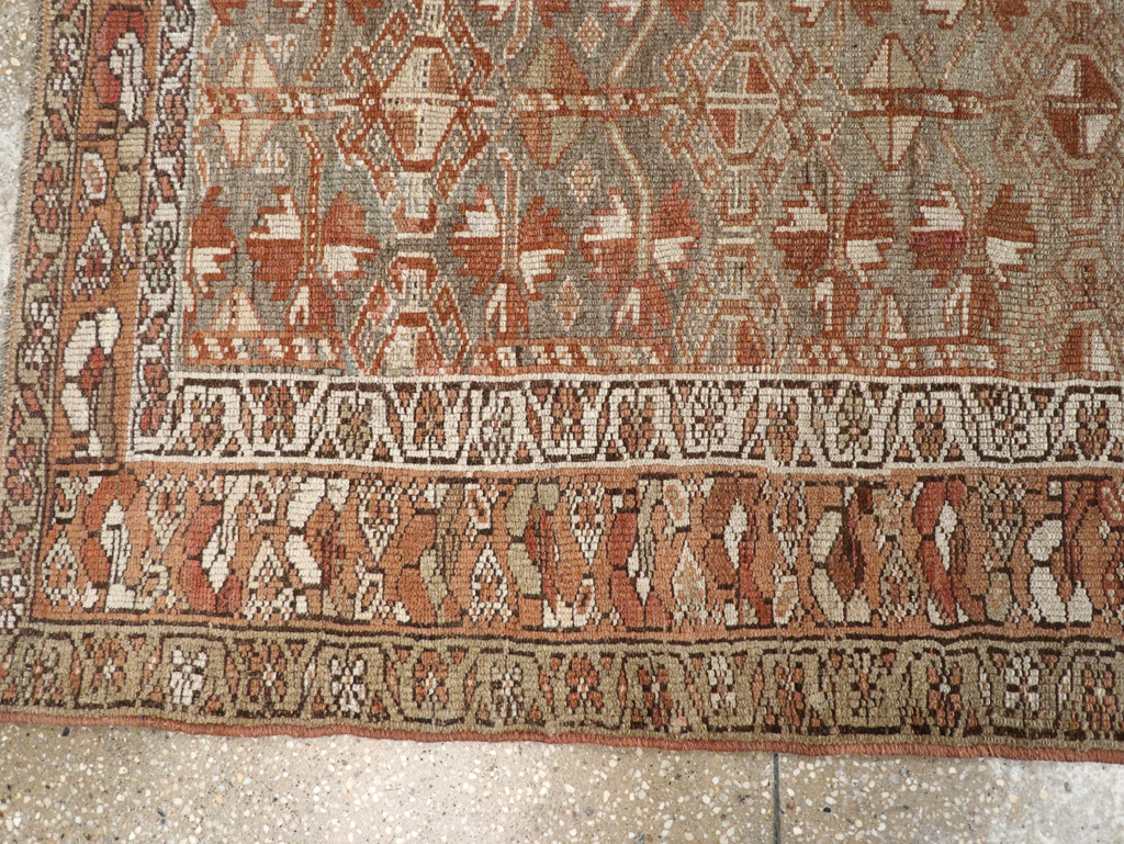 Antique Persian Kurdish Runner, No.24001 - Gsblank