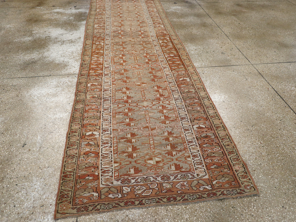 Antique Persian Kurdish Runner, No.24001 - Gsblank
