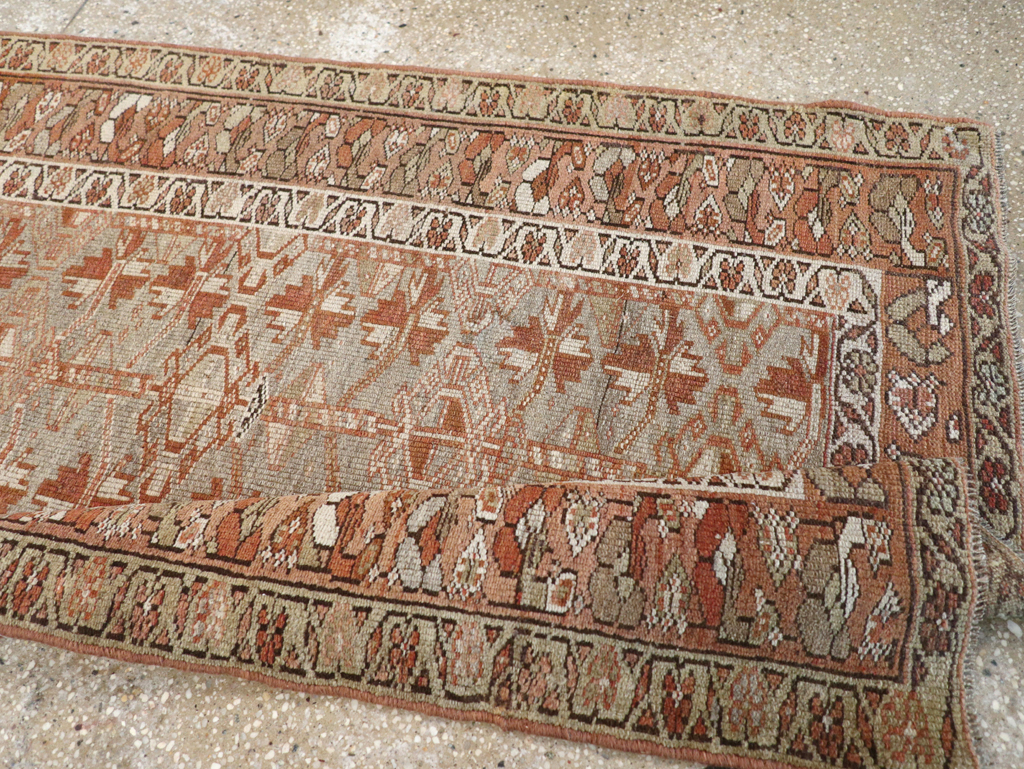 Antique Persian Kurdish Runner, No.24001 - Gsblank